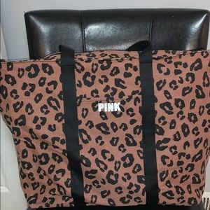 Victoria Secret Pink Cheetah Duffle Bag